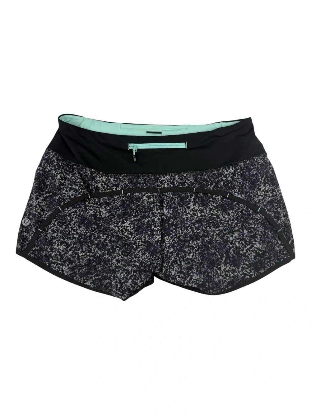 🌟 Lululemon Speed Shorts - Retired Print - Rocky Road Sand Dune Print - Size 6 🖤